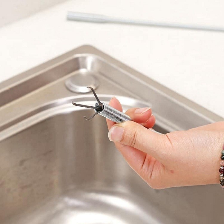 Dây thông tắc cống - Dây gắp rác thông cống