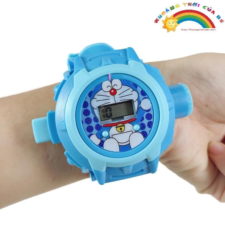 Mua Đồ Chơi | Đồng Hồ Đeo Tay Chiếu Tường Doremon | Giúp bé phát triển trí thông minh ngôn ngữ | Mama Kid