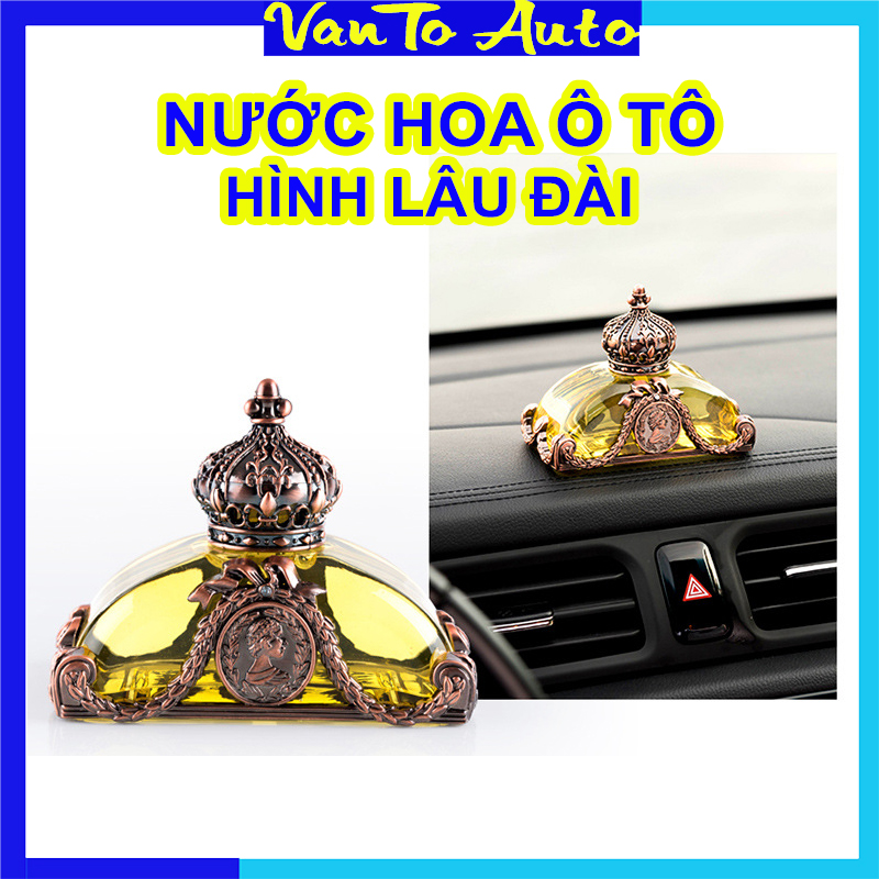 Nước Hoa Ô Tô Cao Cấp - Nước Hoa Xe Hơi Cao Cấp Hình Lâu Đài