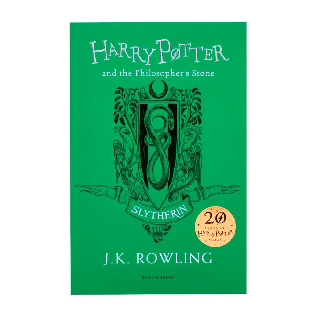 Sách Ngoại văn: Harry Potter và Hòn đá phù thủy – Slytherin Edition