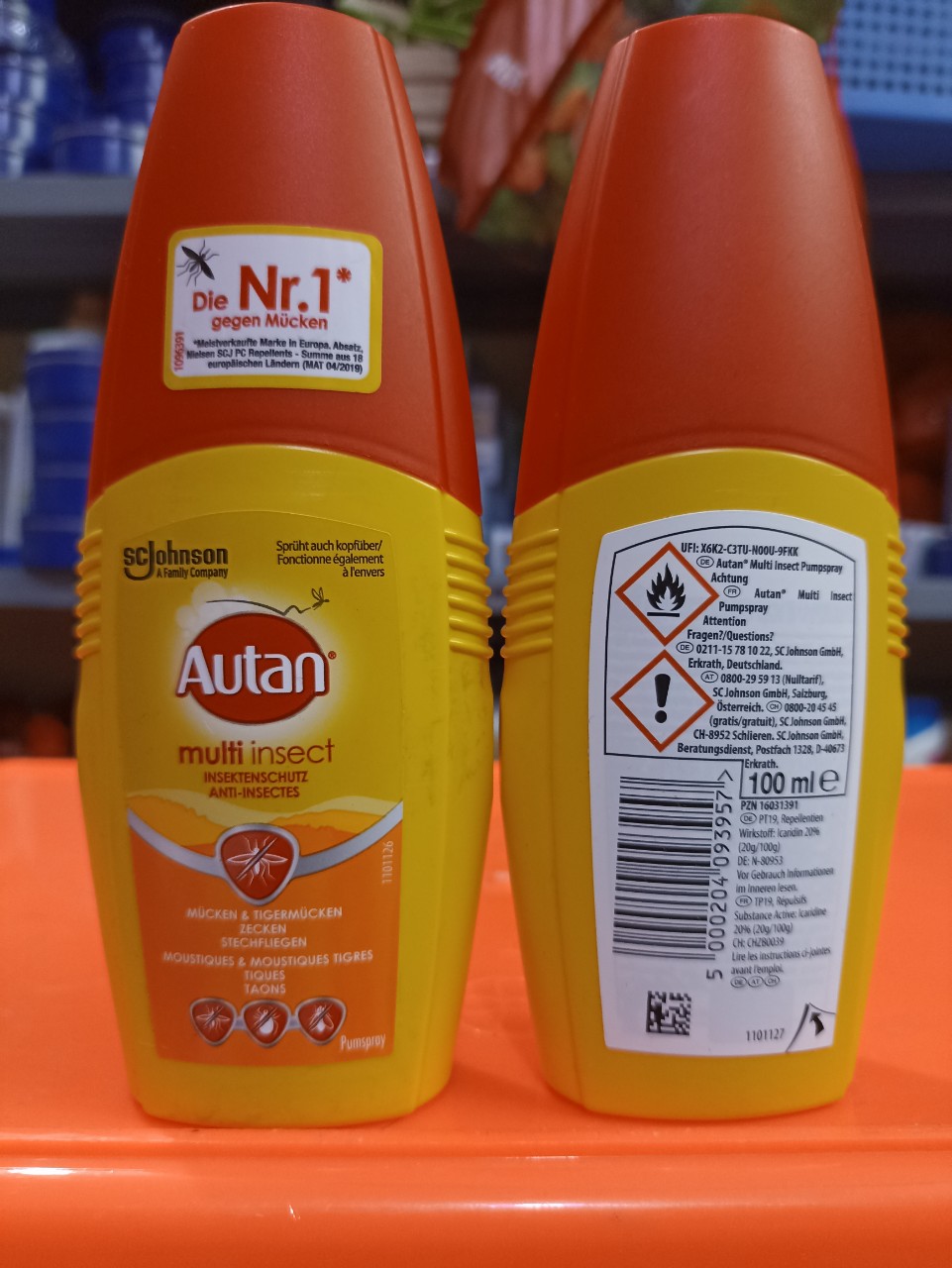 Xịt chống muỗi và côn trùng Autan cho trẻ từ 2 tuổi