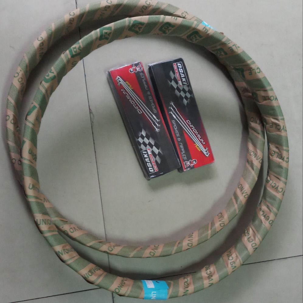 Niềng unionvd 1.2 sau 1.4 kèm căm mạ crom osaki như hình gắn tất cả các dòng xe