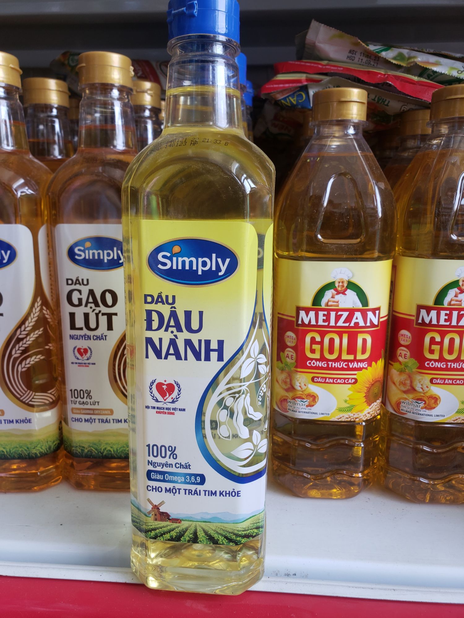 [HCM]Đầu đậu nành nguyên chất Simply chai 1 lít