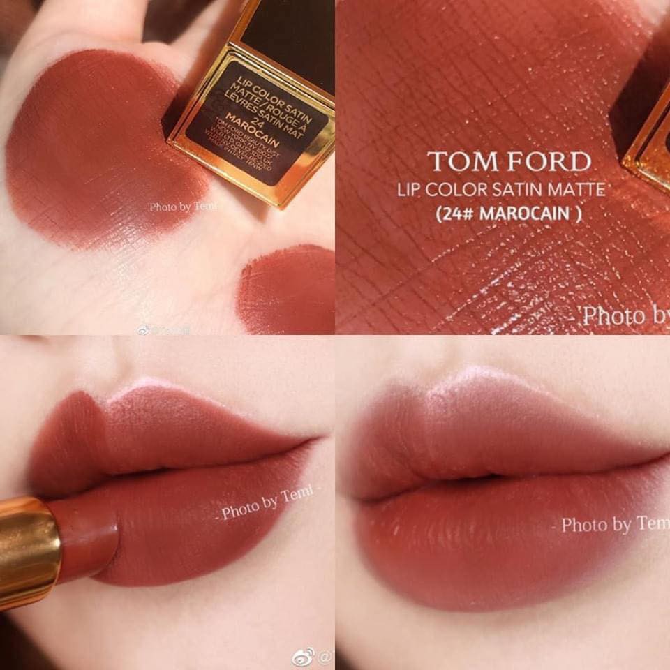 Son tom ford 24 marocain - đỏ đất