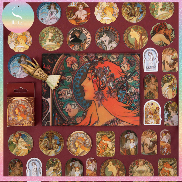 [HOTIS] Hộp 46 sticker MO Card dùng làm bullet journal