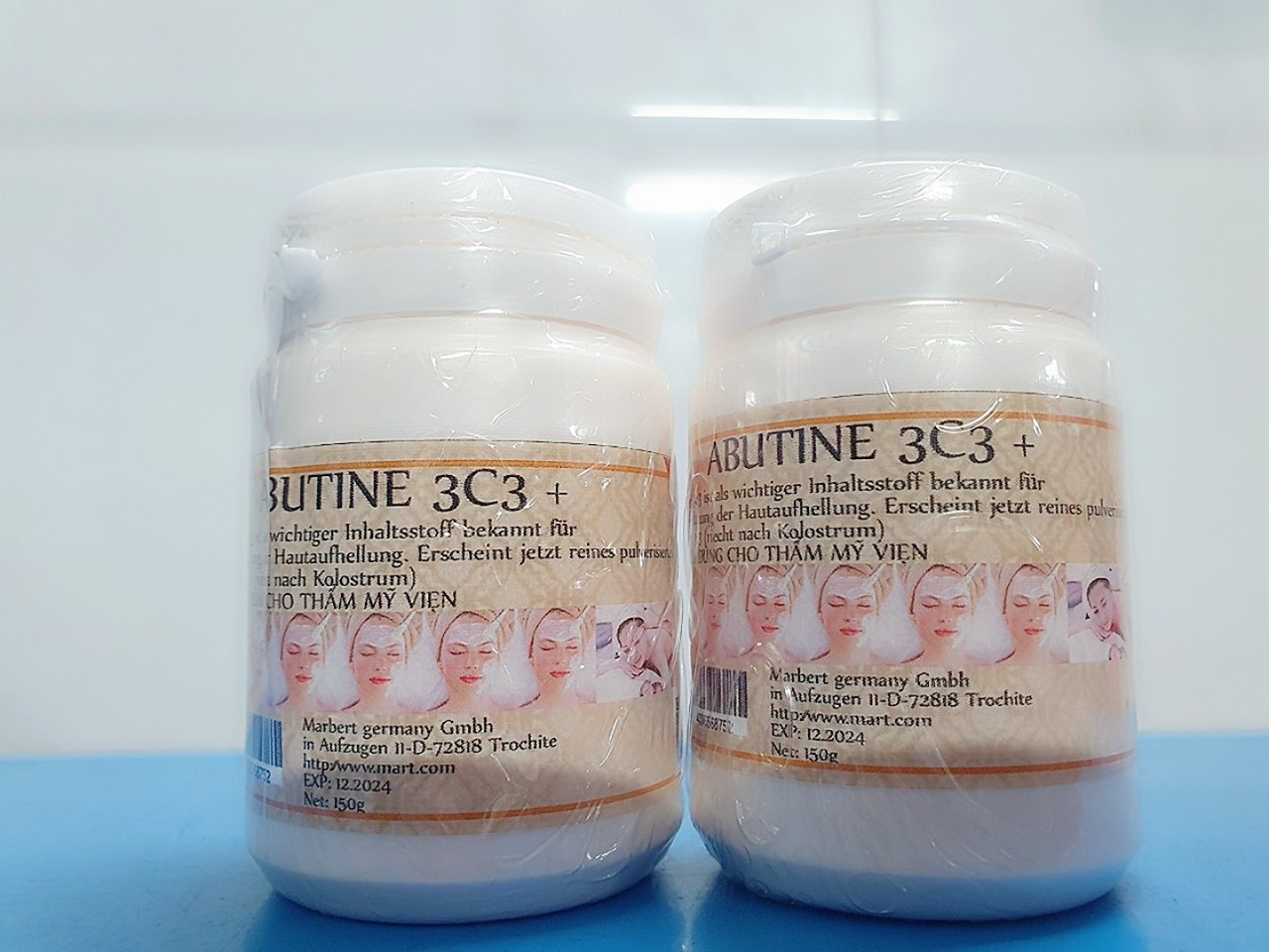 ( chính Hãng )150gr Kem kích trắng Abutine 3c3  - trắng da nhanh, mạnh , không bào mòn da, có thể dùng trực tiếp hoặc pha kem , hũ 150gr - 490 người đã mua