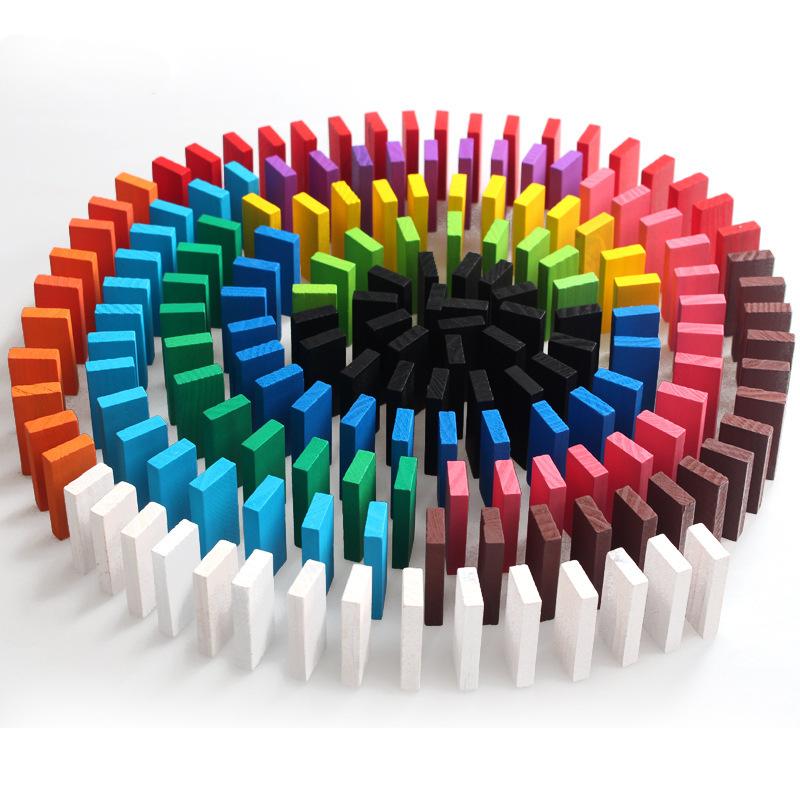 Bộ Đồ Chơi 100 Quân Domino Bằng Gỗ