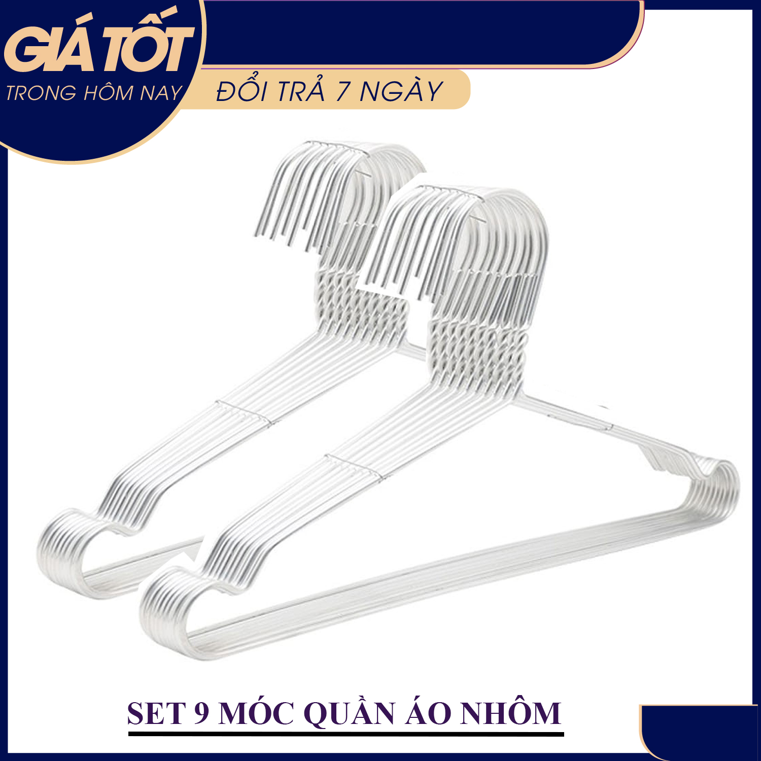 Set 9 Móc Quần Áo Nhôm Người Lớn-Móc Treo Quần Áo- Móc Nhôm Móc Treo Quần Áo Nhôm Người Lớn-Móc Treo Quần Áo- Móc quần áo nhôm - Móc Nhôm - Móc quần áo- Móc treo quần áo .