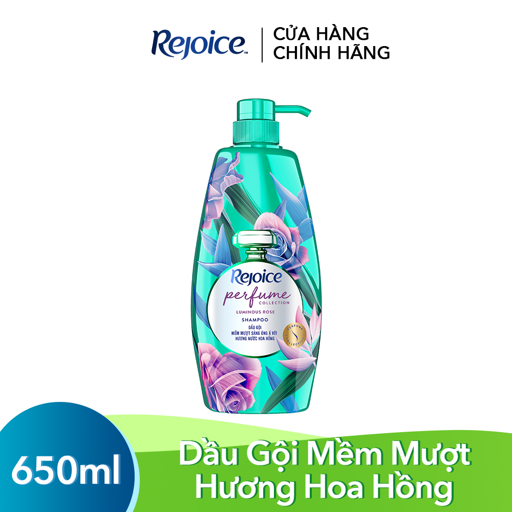 Rejoice Dầu Gội Siêu Mượt Sạch Gàu 3IN1 / Ngăn Rụng Tóc / Hương Hoa Hồng / Hoa Mẫu Đơn Chăm Sóc Tóc 632,3ml