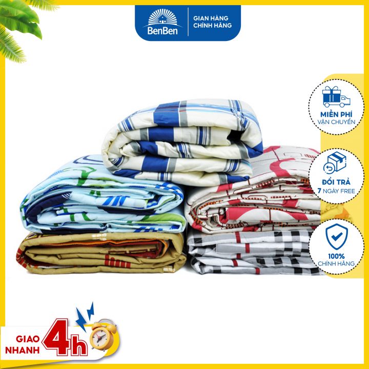 Chăn mền cotton chần gòn hàng cty Thắng Lợi size 180x200cm chất vải siêu mềm mịn và mát lạnh Ben Ben