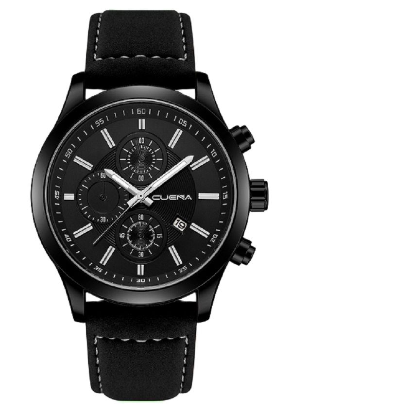 Freeshipmax đồng hồ nam dây da cao cấp, đồng hồ nam đẹp, rẻ - 6637