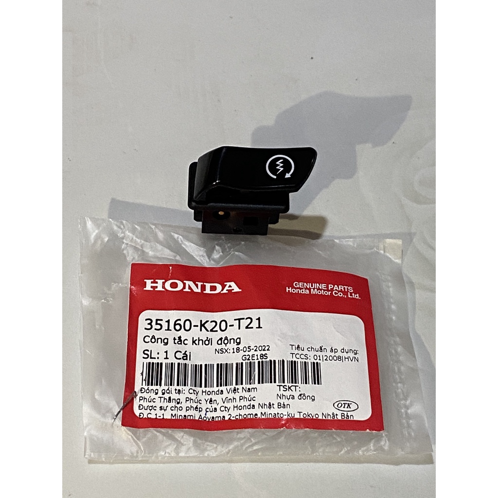 Công tắc khởi động - công tắc đề honda air blade 125, wave s110, wa 110, vision 2014-2020