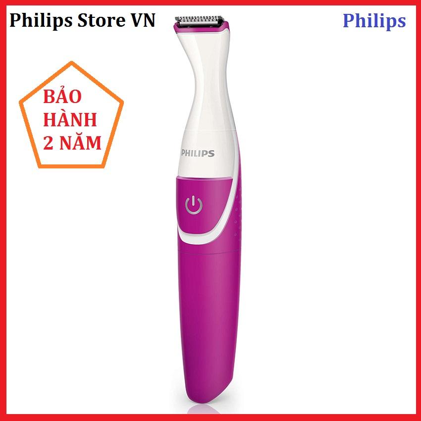 Máy làm sạch lông vùng kín Philips BRT382 BikiniGenie, bảo hành 2 năm