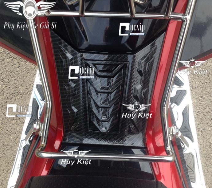 Ốp nắp xăng airblade ab 2023 đời mới 160cc, 125cc, airblade 2020 - 2023 carbon ms2695