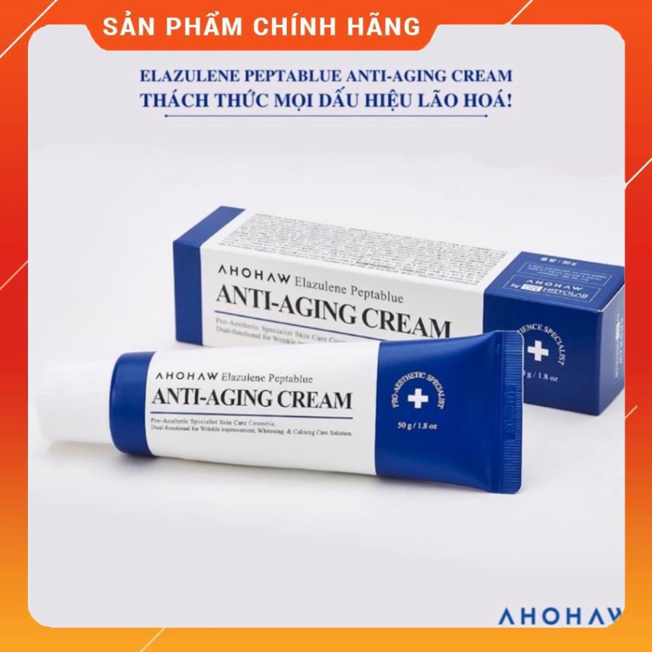 [ Chính hãng công ty ] Kem dưỡng chống lão hóa, xóa nhăn, nâng cơ AHOHAW ANTI AGING CREAM 50g