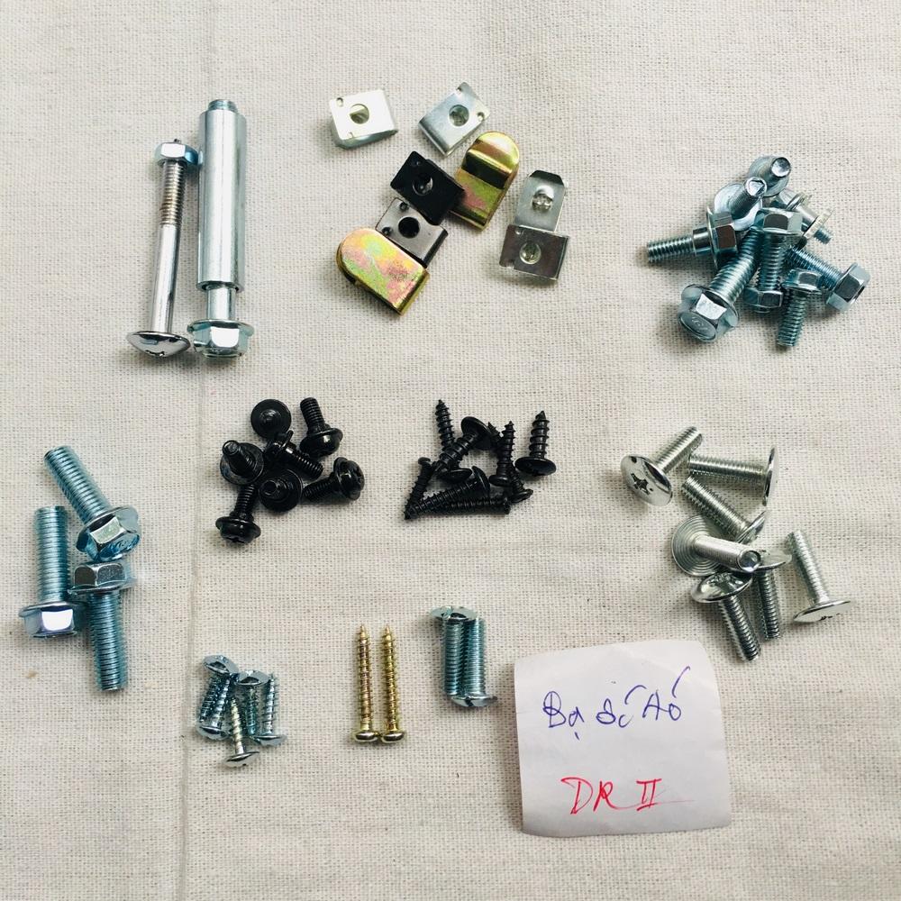 BỘ ỐC DÀN ÁO CHO XE DREAM II NHƯ ỐC ZIN (FULL)