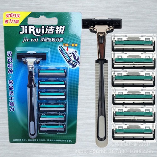GIAO HÀNG NHANH 24H Bộ dao cạo râu + 36 lưỡi dao thay thế - TẶNG kèm túy kem tạo bột cạo râu - Dao cạo râu đa năng