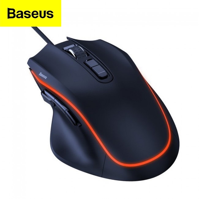 Chuột chơi game 9 nút bấm lập trình baseus gamo gm01 gaming mouse