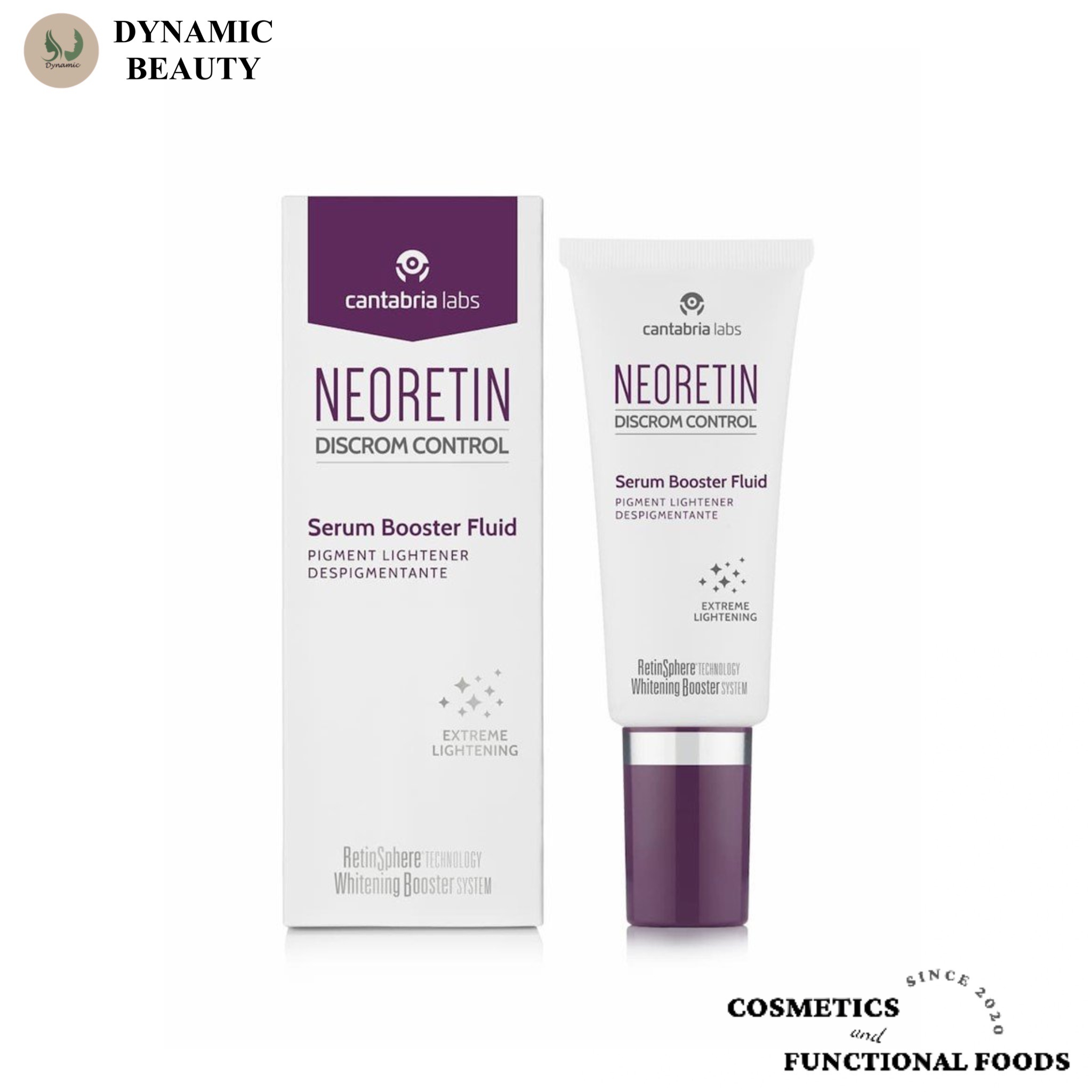 Serum giảm thâm nám Neoretin discrom control skin whitening serum booster fluid 30ml