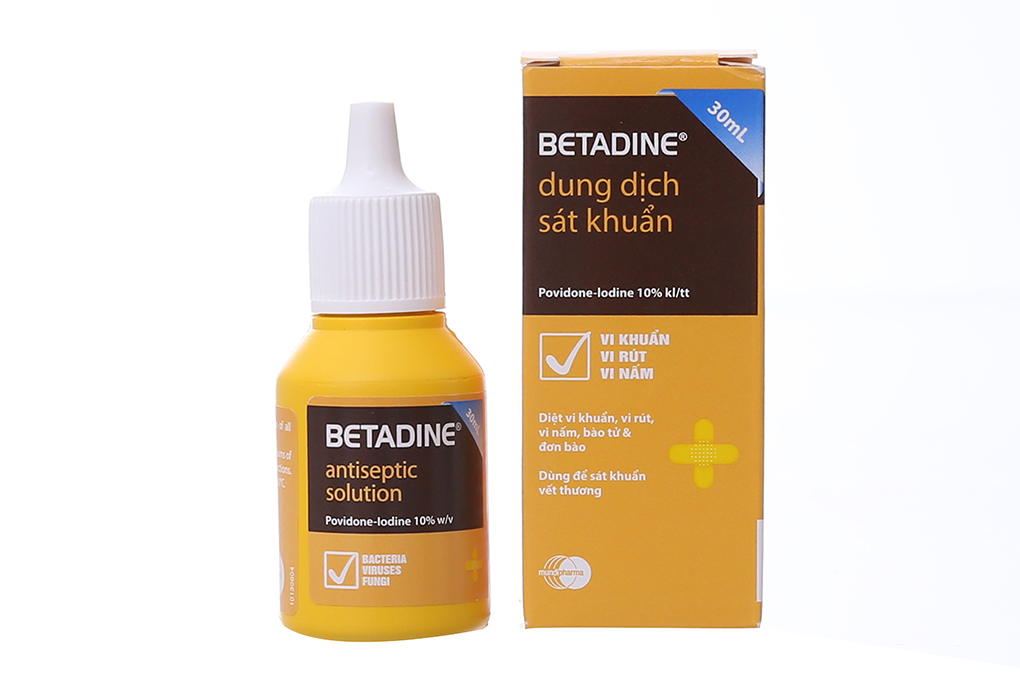 Betadine sát khuẩn lọ 30ml