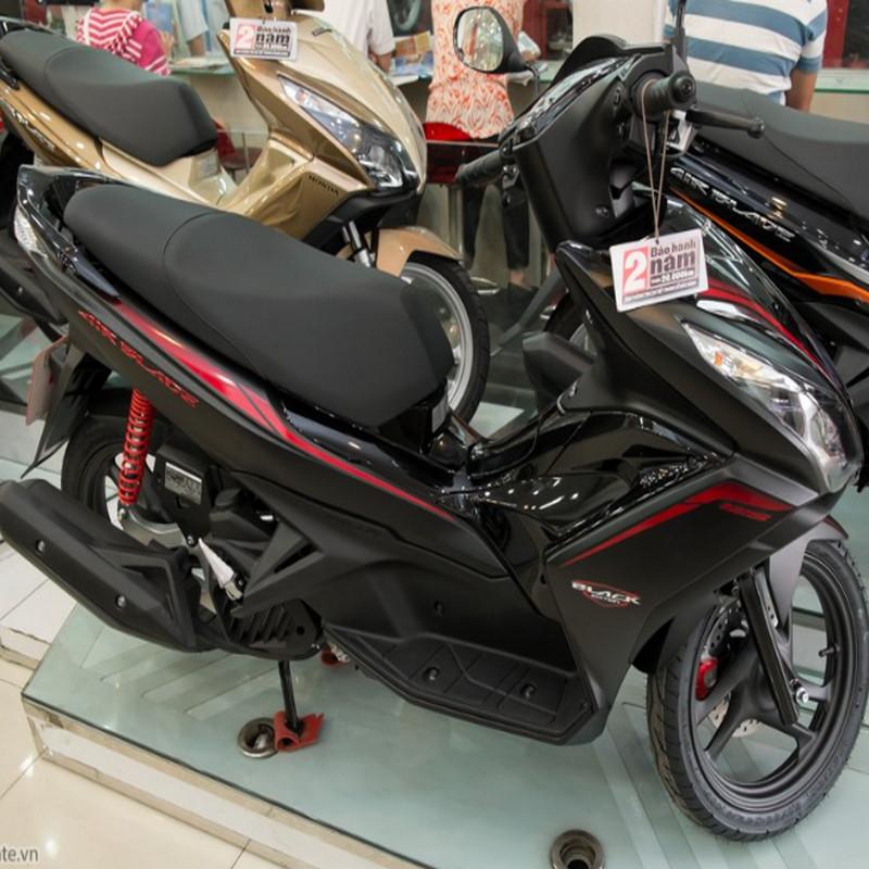 Bộ tem xe AIRBLADE 2015 PHIÊN BẢN BLACK EDITION ( MÀU CAM )