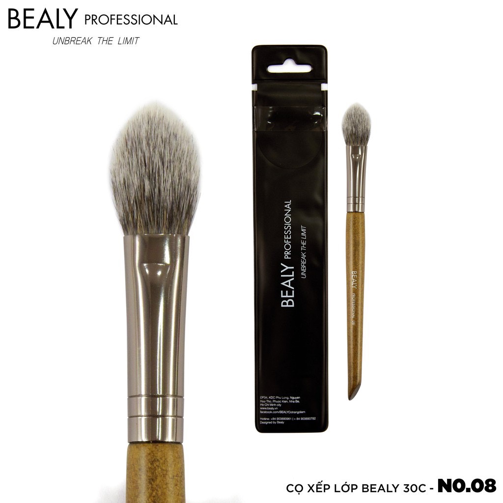 Cọ xếp lớp tán phấn mắt bealy- cxl30c- n0.08