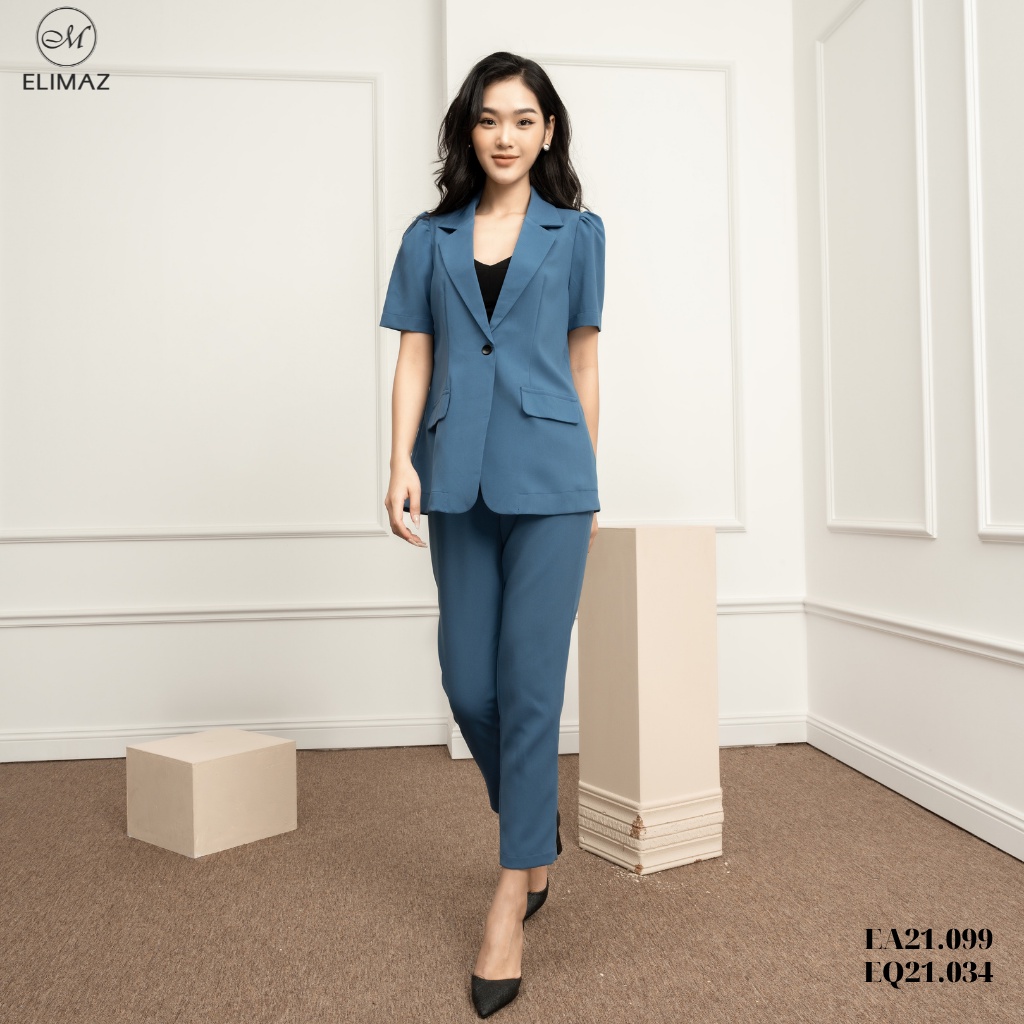 Quần tây âu nữ công sở Elimaz baggy khóa sườn mới EQ21.034