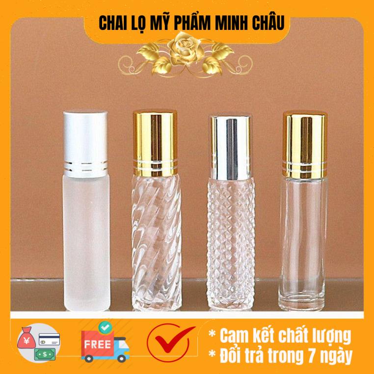 Vỏ Bi Lăn 10ml chiết nước hoa, dầu dừa, chiết mỹ phẩm