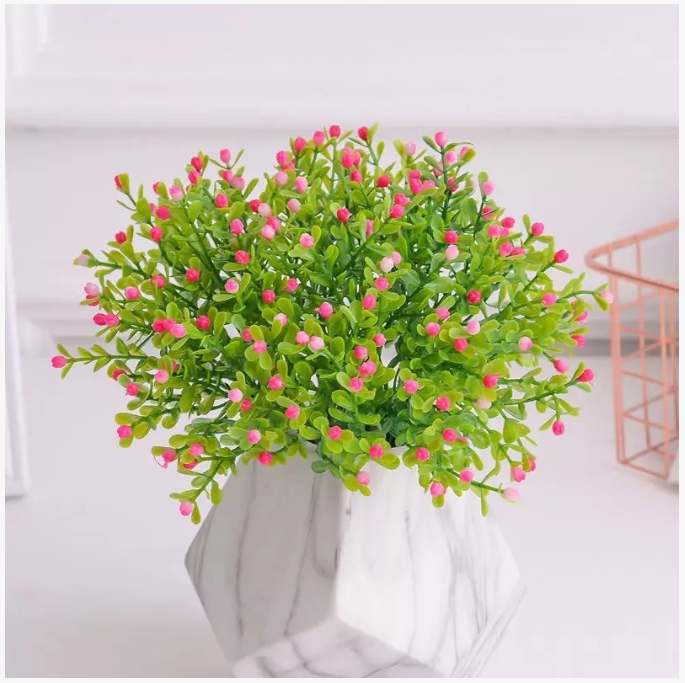 Hoa giả - Một cành HOA CHIÊM ĐIỂM SIÊU XINH TRANG TRÍ TUYỆT ĐẸP - Hoa giả trang trí, hoa giả để bàn