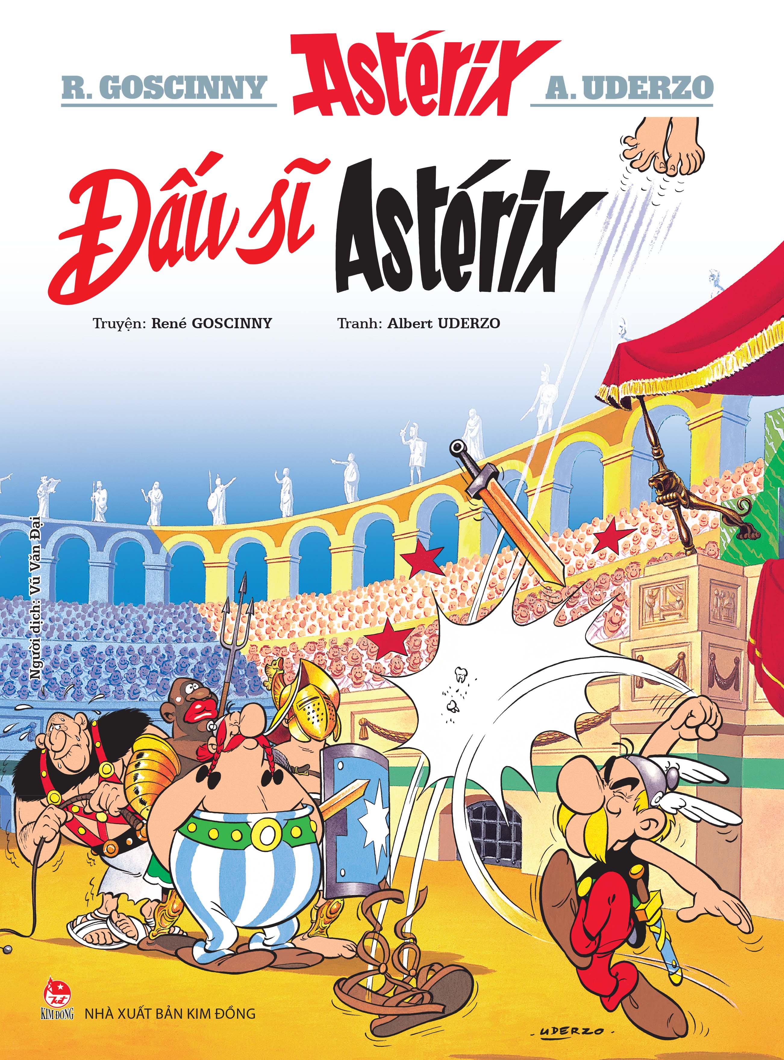 Sách – những cuộc phiêu lưu của astérix –truyện tranh pháp - đấu sĩ astérix