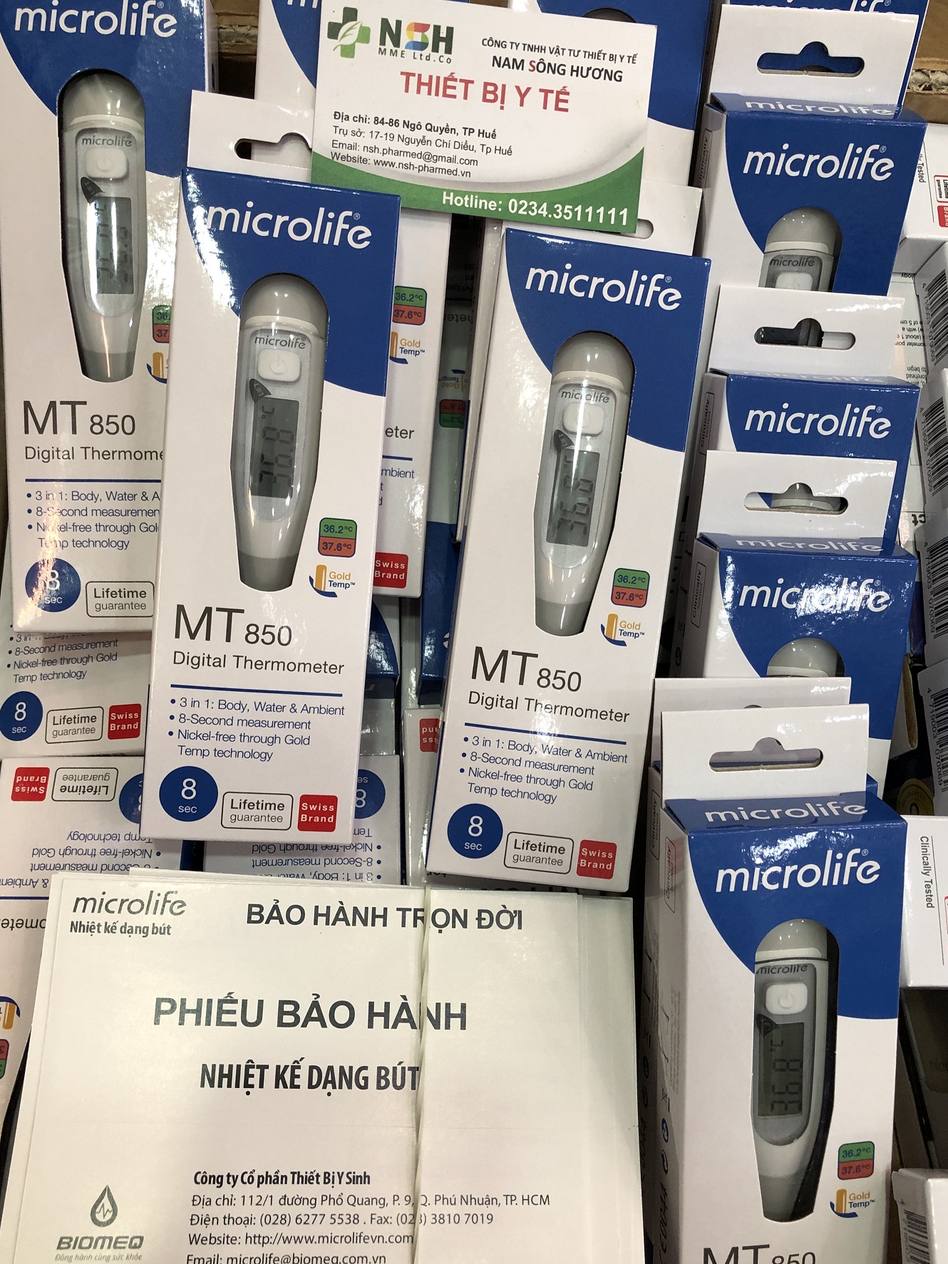 [HÀNG HÃNG BẢO HÀNH TRỌN ĐỜI] NHIỆT KẾ ĐIỆN TỬ theo dõi đo thân nhiệt và môi trường sữa MT850 DẠNG BÚT đầu mềm MICROLIFE
