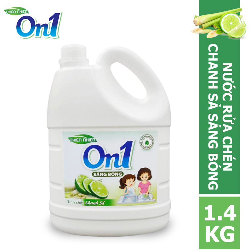 Nước rửa chén ON1 hương chanh sả 1.4kg N5202