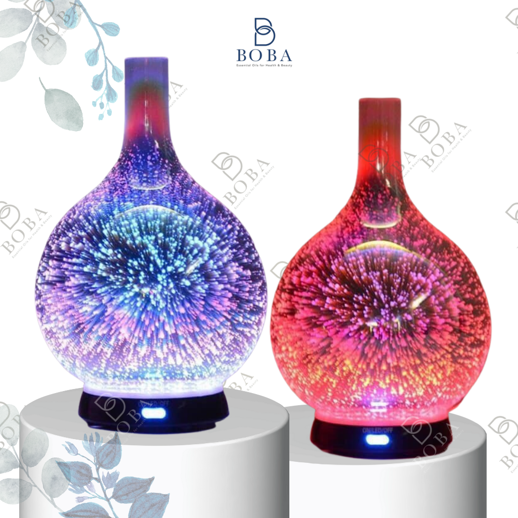 Máy khuếch tán tinh dầu Thủy Tinh - 3D