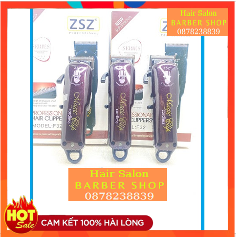 Tông đơ cắt tóc F32 lưỡi kép đã mài chuốt đã chỉnh cần gạt có lưỡi kép thép lưỡi kép sứ lưỡi đơn thép đã mài chuốt lưỡi chỉnh cần gạt