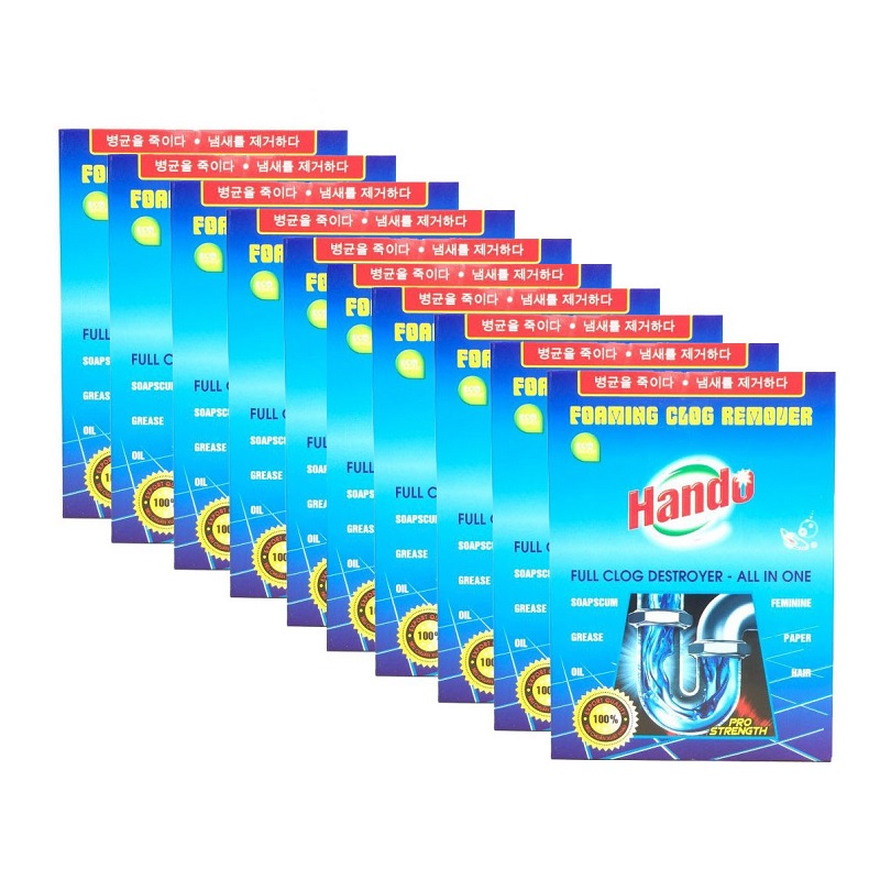 Combo 20 hộp bột thông cống hando 100g xuất khẩu gt763