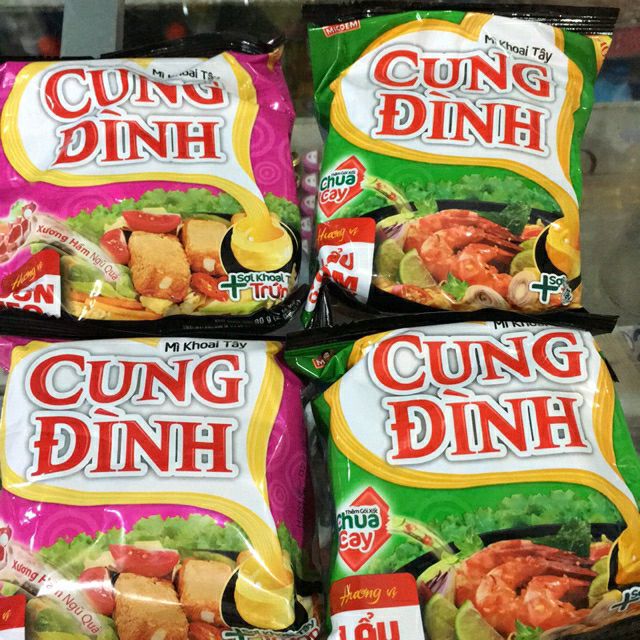 Combo 5 gói mì Cung đình các vị