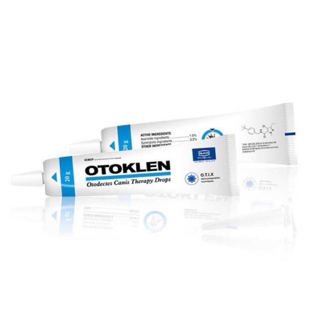 Viêm tai trị ve rận cho chó mèo OTOKLEN (Chính hãng)