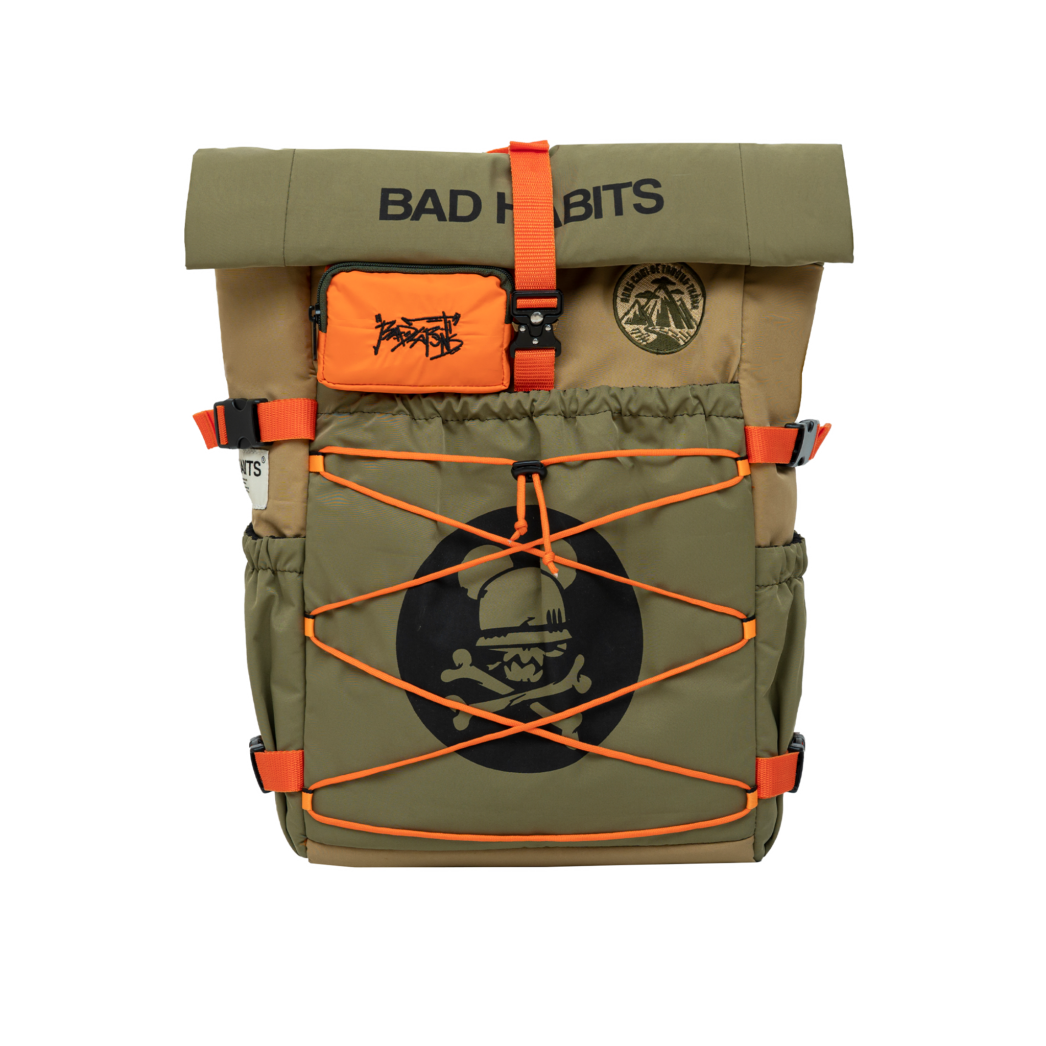 Balo bad habits roll-top jester "mini trip" backpack - local brand chính hãng