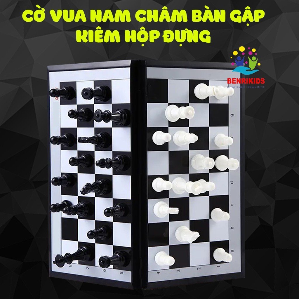 Puzzle toy international chess board magnetic multi