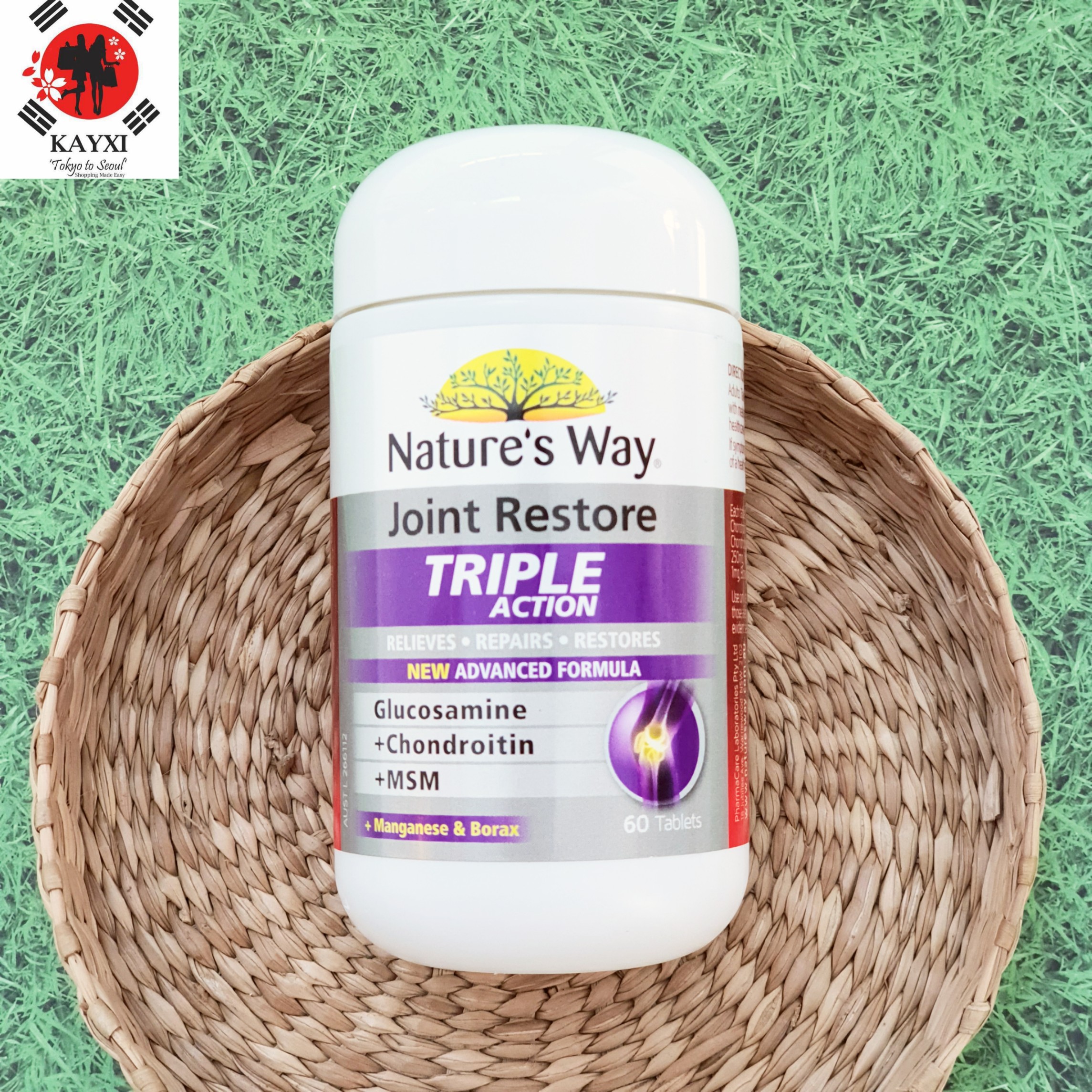 Nature's Way Joint Restore Triple Action 60 Tablets