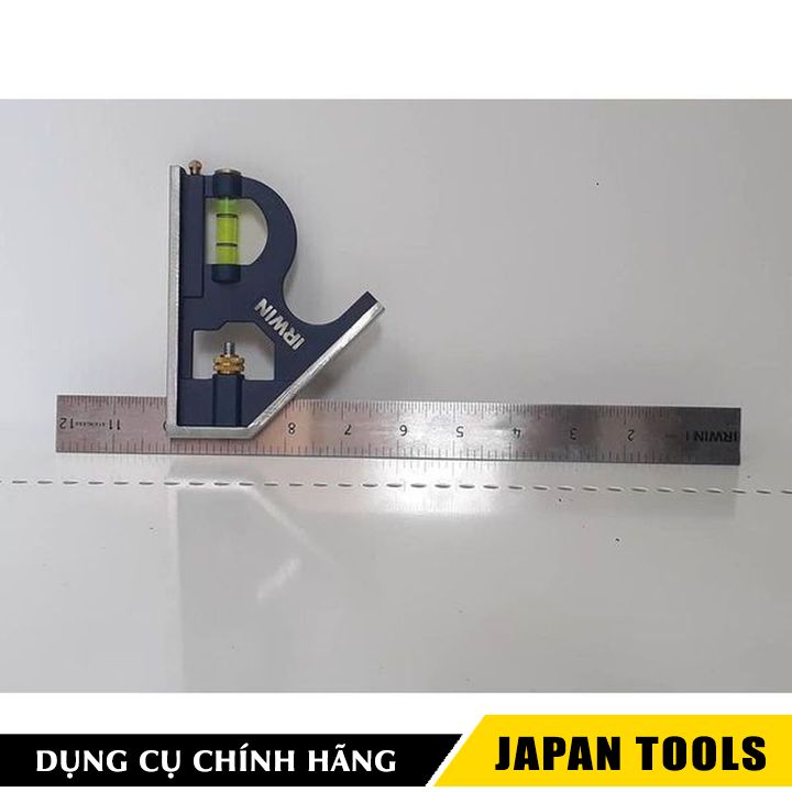 Thước đo góc có thủy 12" irwin 1884635 | japan tools