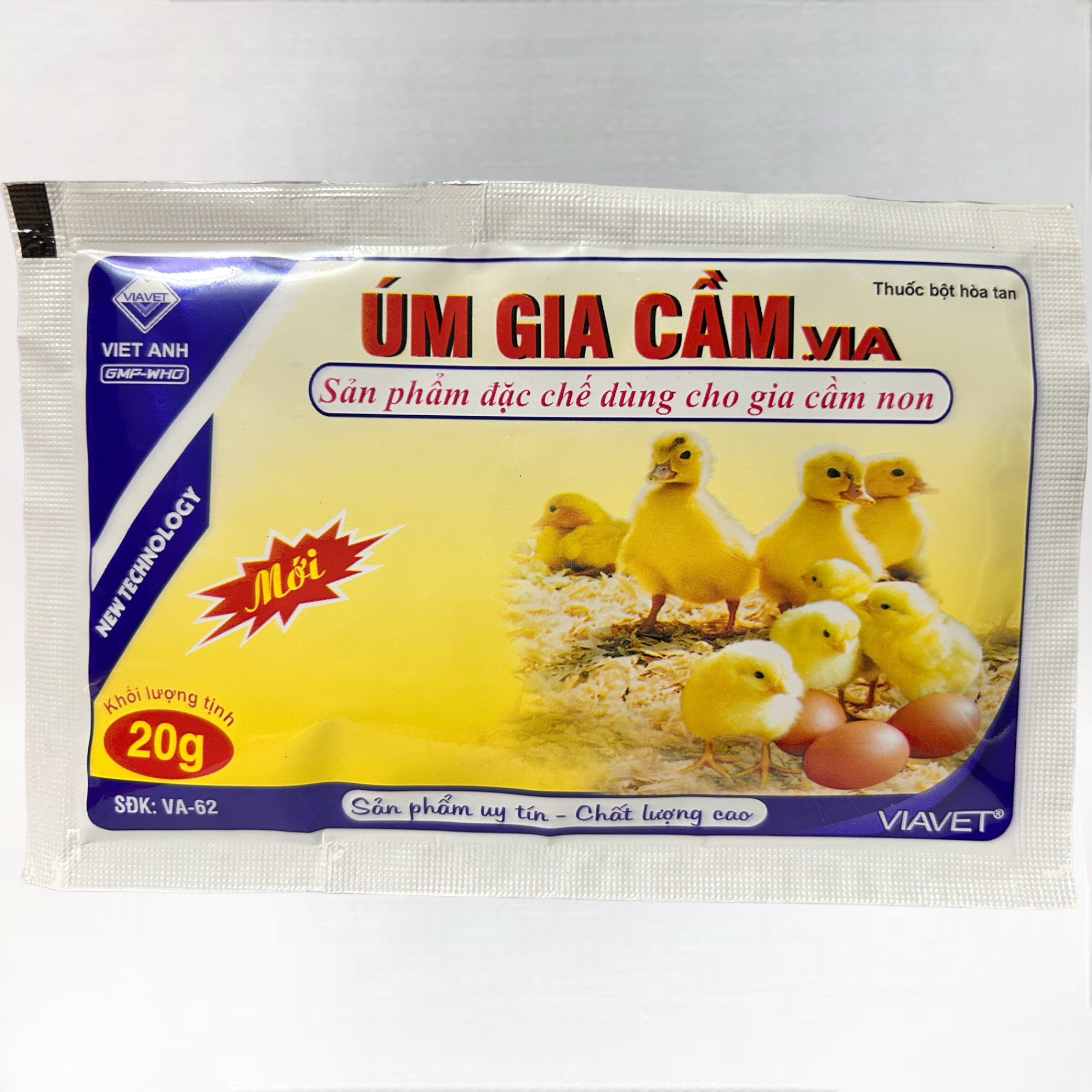 1 gói 20g úm gia cầm dành cho gà, vịt, gà đá