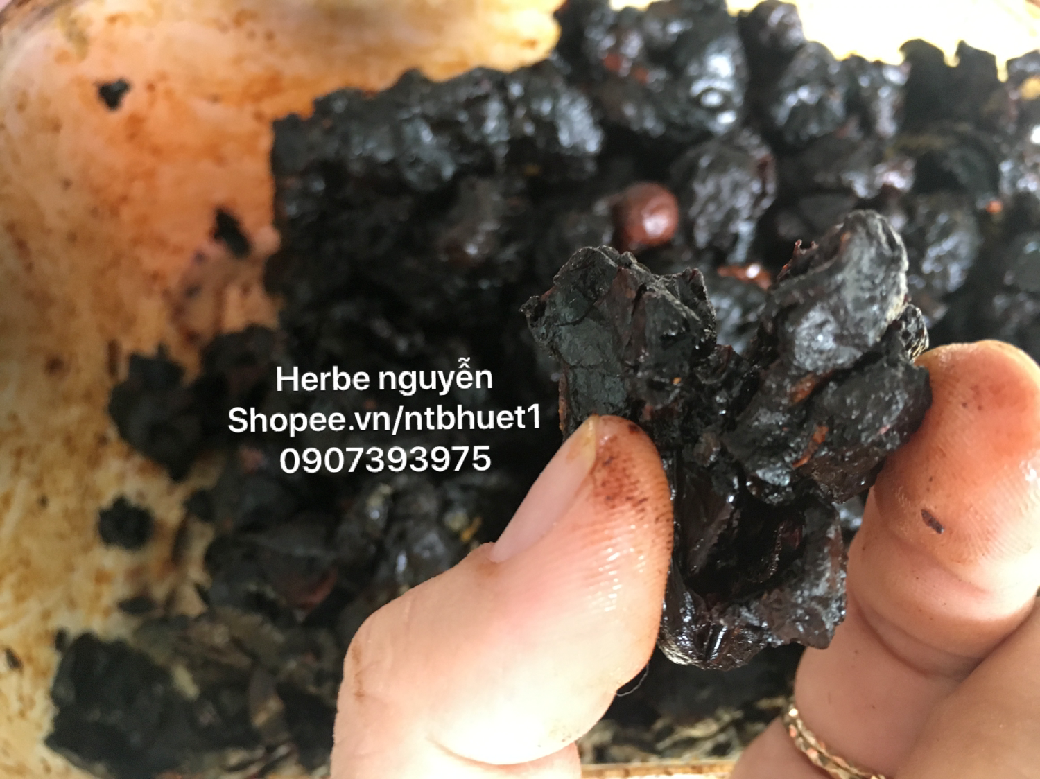 Nhãn nhục đen nấu sâm lạnh 100g