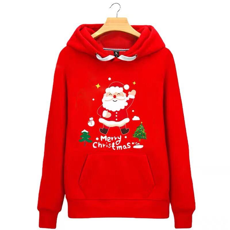 Áo hooodie nam nữ in ông già noen hót