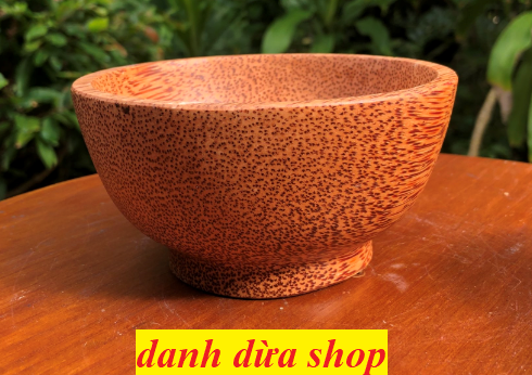 Có Video - Chén bát ăn cơm làm bằng gỗ dừa - HÀNG 1 - mỹ nghệ gỗ dừa bến tre -  DANH DUA SHOP