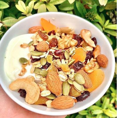 Sét nguyên liệu tự làm các bánh healthy