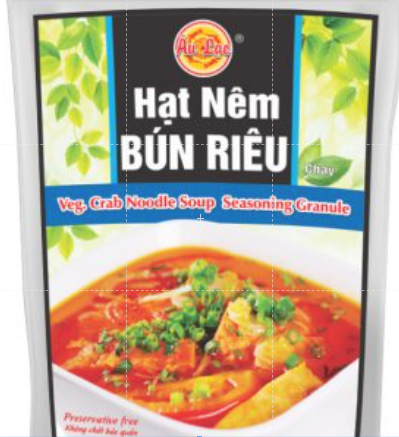 Hạt nêm bún riêu chay âu lạc 90g/500g