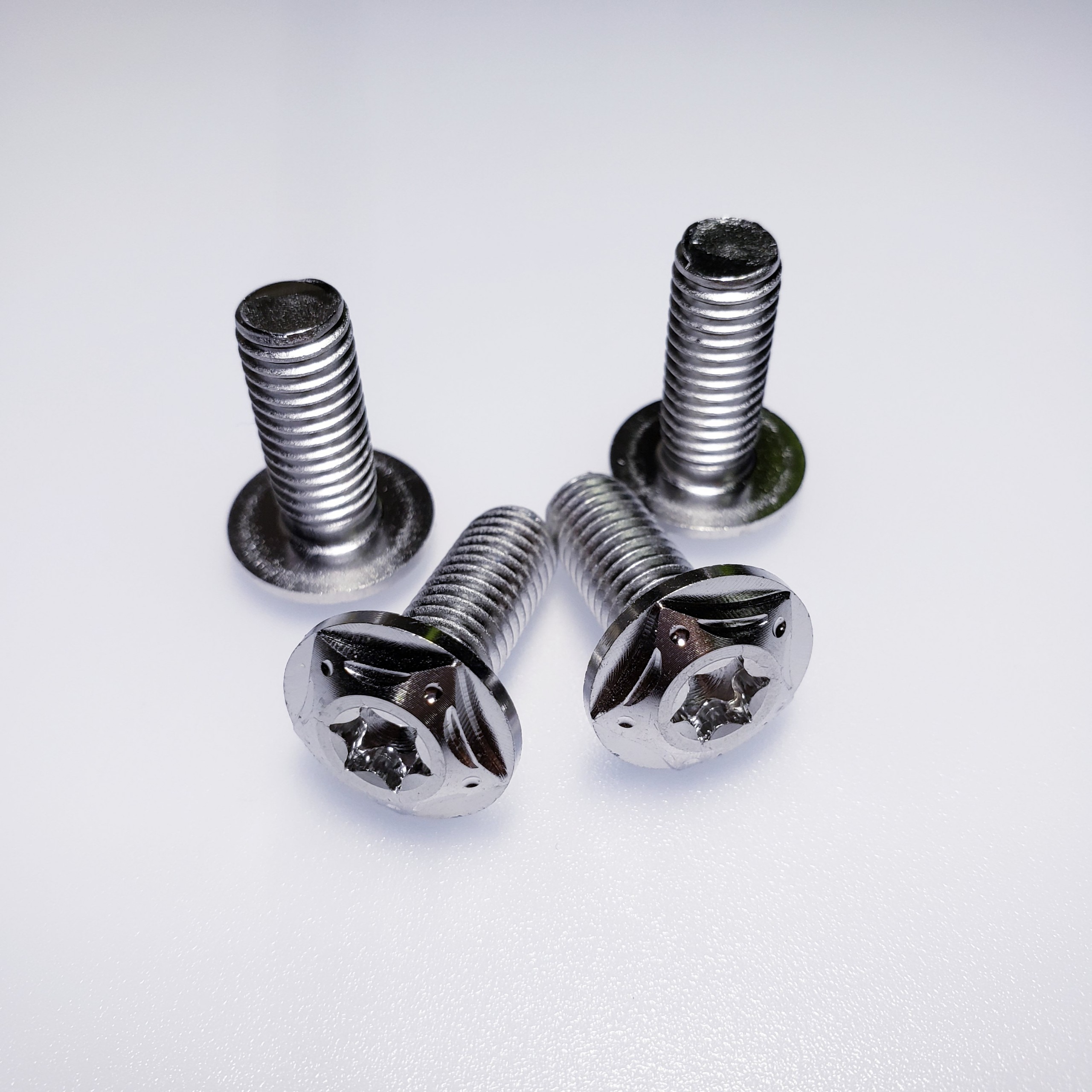 COMBO 4 Ốc đĩa SALAYA 8LY25 inox gắn xe máy exciter winner sonic sh..., ONE RACING