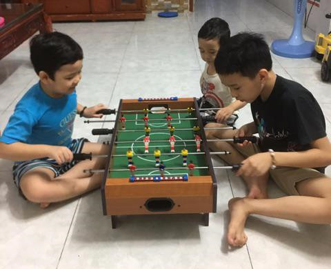 [CỠ ĐẠI] Bàn Bi Lắc 6 Tay Cầm Bằng Gỗ Giúp Bé Phát Triển Trí Tuệ, Vận động – Hàng Chính Hãng