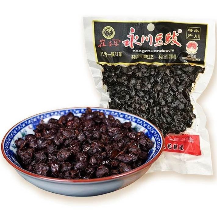 Tàu xì loại ngon xào rau trưng hấp 150gr 豆豉